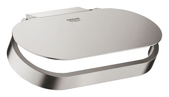  - GROHE-Selection Uchwyt na papier toaletowy z pokrywą kolor stal nierdzewna 41069DC0 - ostatnia sztuka - 41069DC0 - Łazienki Szydłowski