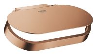 - GROHE-Selection Uchwyt na papier toaletowy z pokrywą kolor brushed warm sunset 41069DL0 - 41069DL0 - Łazienki Szydłowski