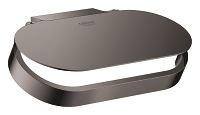  - GROHE-Selection Uchwyt na papier toaletowy z pokrywą kolor hard graphite 41069A00 - 41069A00 - Łazienki Szydłowski