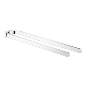 - GROHE-Selection Wieszak na ręczniki 2 ramienny stały 41,1 cm chrom 41059000 - 41059000 - Łazienki Szydłowski