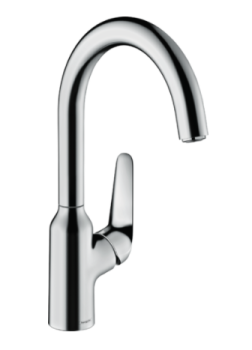 - HANSGROHE Focus bateria kuchenna chrom 71802000 - 71802000 - Łazienki Szydłowski