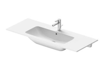  - DURAVIT Me by Starck umywalka 123x49 cm biały połysk z powłoką Wondergliss 23361200001 - 23361200001 - Łazienki Szydłowski