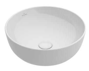 - VILLEROY&BOCH Artis Umywalka stojąca na blacie 43 cm biały mat z powłoką CeramicPlus 417943RW - 417943RW - Łazienki Szydłowski