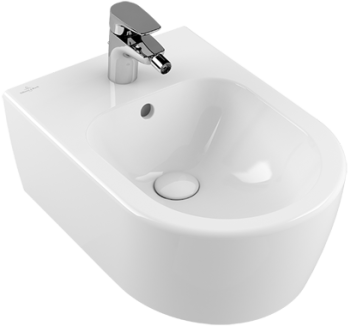 - VILLEROY&BOCH Avento bidet wiszący 53 x 37 cm biały mat CeramicPlus 540500RW - 540500RW - Łazienki Szydłowski