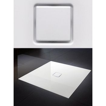 - KALDEWEI CONOFLAT Brodzik 80 x 80 biały z nośnikiem styropianowym 466848040001 - 466848040001 - Łazienki Szydłowski