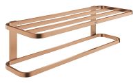 - GROHE-Selection Półka z wieszakiem na ręczniki 59,6x22,5 cm kolor brushed warm sunset 41066DL0 - 41066DL0 - Łazienki Szydłowski