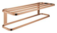  - GROHE-Selection Półka z wieszakiem na ręczniki 59,6x22,5 cm, warm sunset 41066DA0 - 41066DA0 - Łazienki Szydłowski