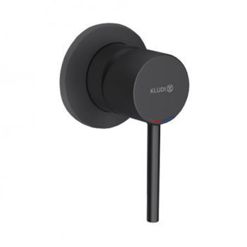 - KLUDI BOZZ podtynkowa bateria prysznicowa kolor czarny mat 389253976 - 389253976 - Łazienki Szydłowski