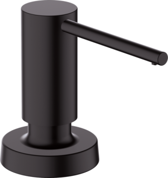 - HANSGROHE A51 dozownik mydła 500 ml kolor czarny mat 40448670 - 40448670 - Łazienki Szydłowski