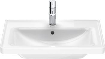  - DURAVIT D-Neo umywalka meblowa z otworem na baterię 65x48cm biały połysk 2367650000 - 2367650000 - Łazienki Szydłowski