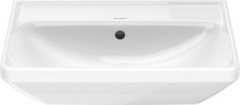  - DURAVIT D-Neo Umywalka 55x44 cm bez otworu na baterię biały połysk 2366550060 - 2366550060 - Łazienki Szydłowski