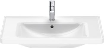  - DURAVIT D-Neo umywalka meblowa z otworem na baterię 80x48cm biały połysk 2367800000 - 2367800000 - Łazienki Szydłowski