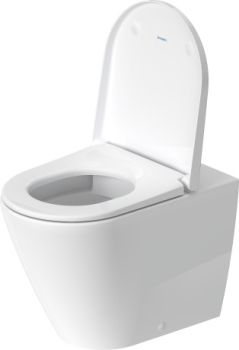  - DURAVIT D-Neo Miska toaletowa stojąca 37x58 cm z antybakteryjna glazurą ceramiczną HygieneGlaze biały połysk 2003092000 - 2003092000 - Łazienki Szydłowski