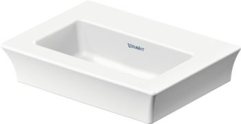  - DURAVIT White Tulip umywalka mała meblowa 45x33 cm biały połysk z powłoką wondergliss 07374500701 - 07374500701 - Łazienki Szydłowski