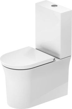 - DURAVIT White Tulip Miska toaletowa stojąca Rimless 37x65 cm biały polysk 2197092000 - 2197092000 - Łazienki Szydłowski