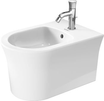 - DURAVIT White Tulip Bidet wiszący 37x54 cm biały połysk z powłoką wondergliss 22931500001 - 22931500001 - Łazienki Szydłowski