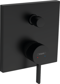 - HANSGROHE Finoris bateria wannowa czarny mat 76416670 - 76416670 - Łazienki Szydłowski