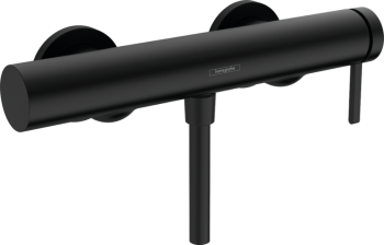 - HANGROHE Finoris bateria prysznicowa czarny mat 76620670 - 76620670 - Łazienki Szydłowski