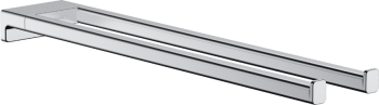 - HANSGROHE AddStoris Wieszak na ręcznik podwójny chrom 41770000 - 41770000 - Łazienki Szydłowski