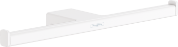 - HANSGROHE AddStoris Uchwyt na dwie rolki papieru toaletowego biały mat 41748700 - 41748700 - Łazienki Szydłowski