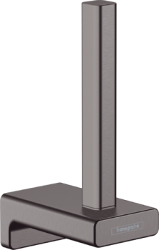 - HANSGROHE AddStoris Uchwyt na rolkę zapasową czarny chrom szczotkowany 41756340 - 41756340 - Łazienki Szydłowski