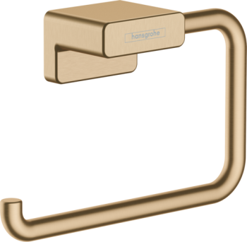 - HANSGROHE AddStoris Uchwyt na papier toaletowy bez osłony brąz szczotkowany 41771140 - 41771140 - Łazienki Szydłowski
