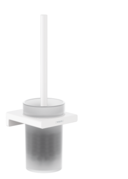 - HANSGROHE AddStoris Szczotka do WC z pojemnikiem biały mat 41752700 - 41752700 - Łazienki Szydłowski