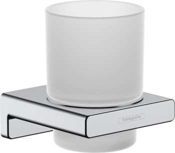 - HANSGROHE AddStoris Kubek na szczoteczki do zębów chrom 41749000 - 41749000 - Łazienki Szydłowski