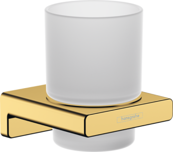 - HANSGROHE AddStoris Kubek na szczoteczki do zębów złoty optyczny polerowany 41749990 - 41749990 - Łazienki Szydłowski