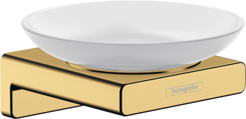 - HANSGROHE AddStoris Mydelniczka złoty optyczny polerowany 41746990 - 41746990 - Łazienki Szydłowski