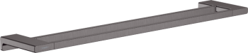  - HANSGROHE AddStoris Podwójny wieszak na ręczniki 65 cm czarny chrom szczotkowany 41743340 - 41743340 - Łazienki Szydłowski