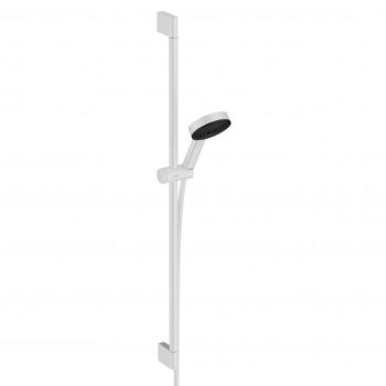- HANSGROHE Pulsify zestaw prysznicowy biały mat 24170700 - 24170700 - Łazienki Szydłowski