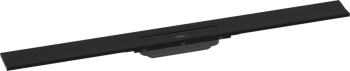 - HANSGROHE RainDrain Flex Element zewnętrzny odpływu 90 cm montaż przy ścianie czarny mat 56052670 - 56052670 - Łazienki Szydłowski