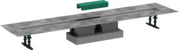 HANSGROHE uBox universal Kompletny zestaw do montażu standardowego 120cm do odpływu liniowego do wyłożenia płytkami 56027180 56027180 od 