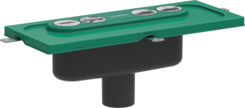HANSGROHE uBox universal Zestaw podstawowy do odpływu liniowego, montaż wertykalny 01002180 01002180 od 