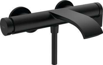 - HANSGROHE Vivenis bateria wannowa czarny mat 75420670 - 75420670 - Łazienki Szydłowski
