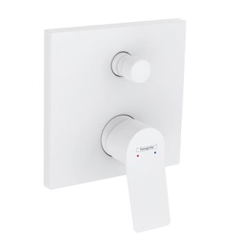 - HANSGROHE Vivenis bateria wannowa podtynkowa biały mat 75415700 - 75415700 - Łazienki Szydłowski