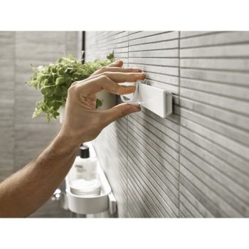 - HANSGROHE WallStoris Panel ścienny 50 cm biały mat 27902700 - 27902700 - Łazienki Szydłowski