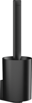 - HANSGROHE WallStoris Szczotka do WC z pojemnikiem czarny mat 27927670 - 27927670 - Łazienki Szydłowski