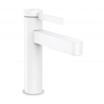 - HANSGROHE Finoris Bateria umywalkowa biały mat 76020700 - 76020700 - Łazienki Szydłowski