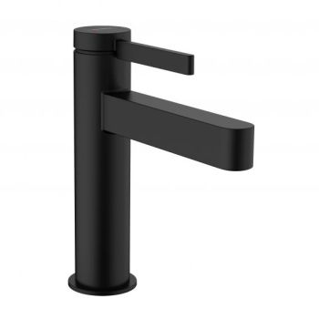 - HANSGROHE Finoris Bateria umywalkowa czarny mat 76023670 - 76023670 - Łazienki Szydłowski