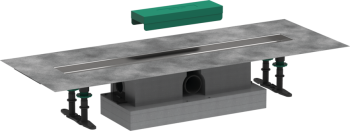 HANSGROHE uBox Universal Kompletny zestaw do montażu standardowego-70cm do odpływu liniowego 56023180 56023180 od 