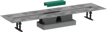 HANSGROHE uBox Universal Kompletny zestaw do montażu standardowego-100cm do odpływu liniowego 56026180 56026180 od 