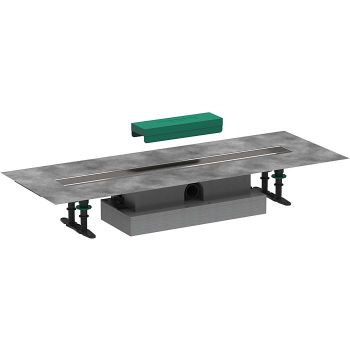 - HANSGROHE uBox Universal zestaw do montażu płaskiego 70 cm do odpływu liniowego 56017180 - 56017180 - Łazienki Szydłowski