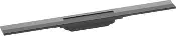 - HANSGROHE RainDrain Flex Element zewnętrzny odpływu 70 cm montaż w podłodze czarny chrom szczotkowany 56043340 - 56043340 - Łazienki Szydłowski
