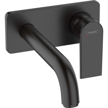 - HANSGROHE Vernis Shape bateria umywalkowa z wylewką 20,5 cm czarny mat 71578670 - 71578670 - Łazienki Szydłowski
