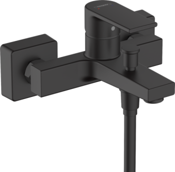 - HANSGROHE Vernis Shape Bateria wannowa czarny mat 71450670 - 71450670 - Łazienki Szydłowski