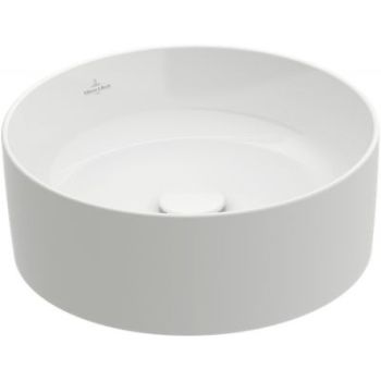  - VILLEROY&BOCH Collaro Umywalka 40 cm stone white  z powłoką CeramicPlus 4A1840RW - 4A1840RW - Łazienki Szydłowski