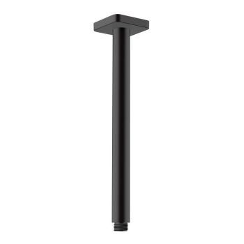 - HANSGROHE Vernis Shape Przyłącze sufitowe 30 cm czarny mat 26407670 - 26407670 - Łazienki Szydłowski