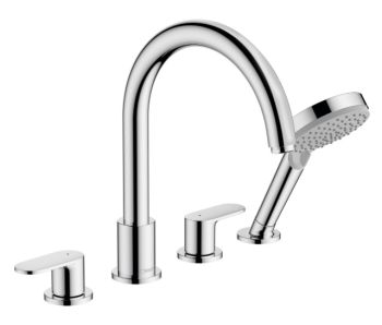 - HANSGROHE Vernis Blend Bateria wannowa 4-otworowa chrom 71456000 - 71456000 - Łazienki Szydłowski